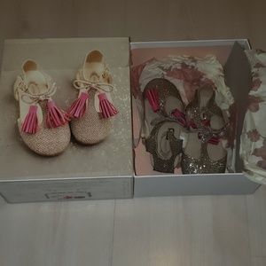 Laiyla Tassel Gold/Pink